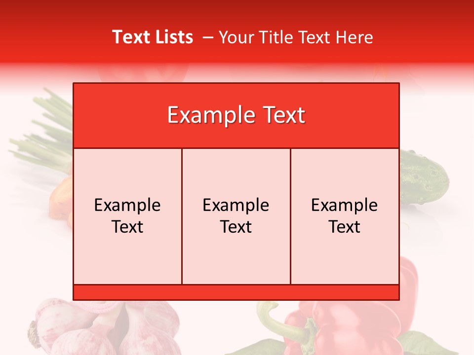 Cucumber Many Ripe PowerPoint Template