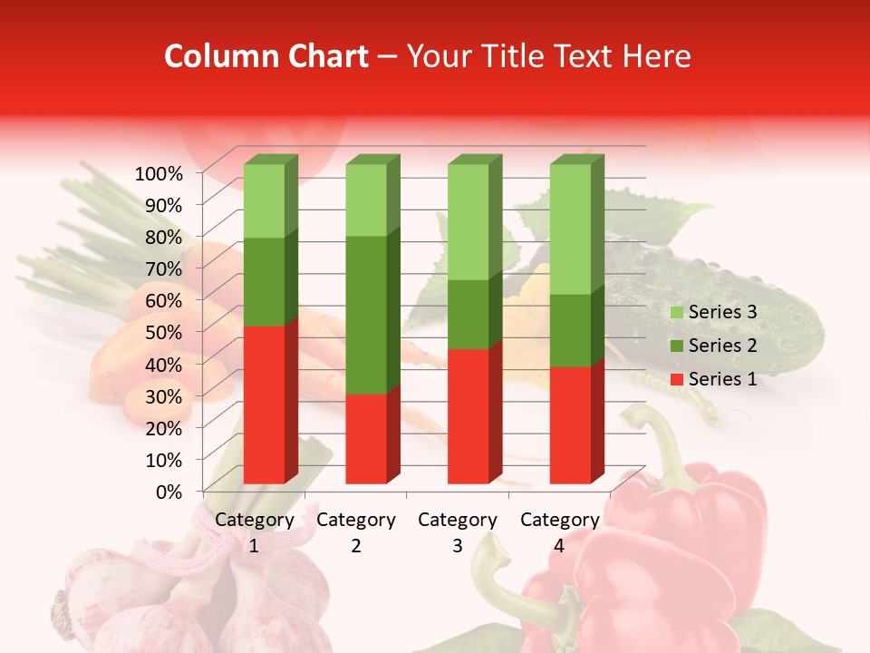 Cucumber Many Ripe PowerPoint Template