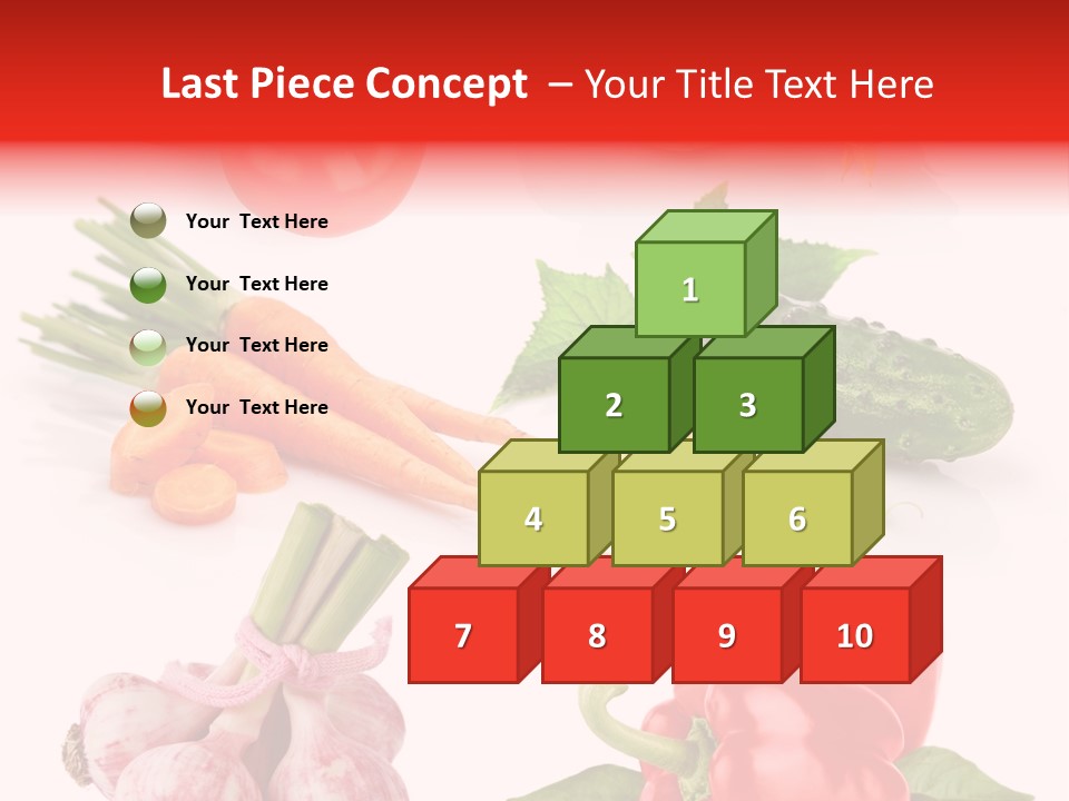 Cucumber Many Ripe PowerPoint Template