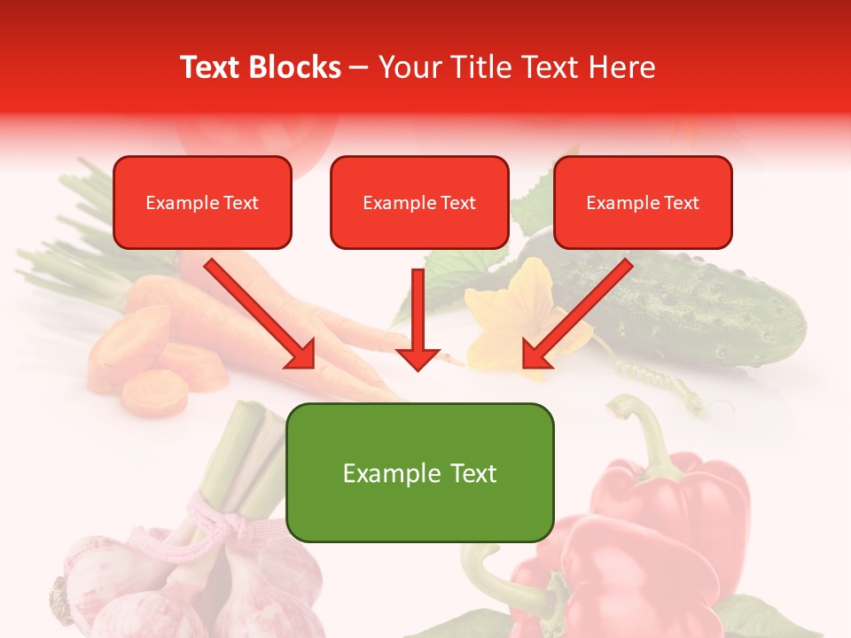 Cucumber Many Ripe PowerPoint Template