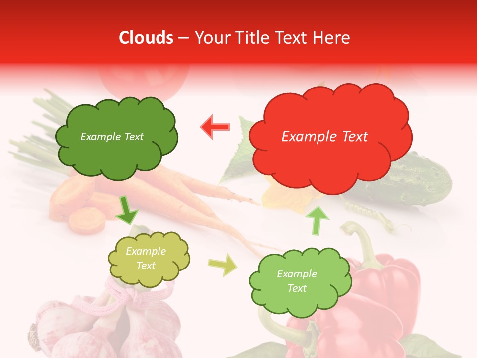 Cucumber Many Ripe PowerPoint Template