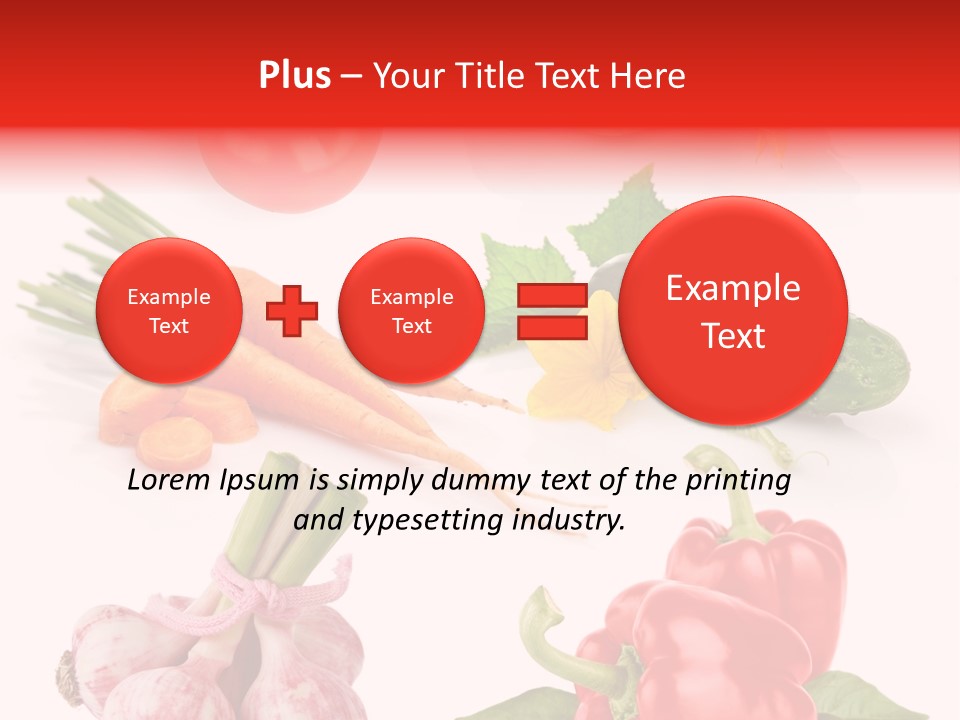 Cucumber Many Ripe PowerPoint Template