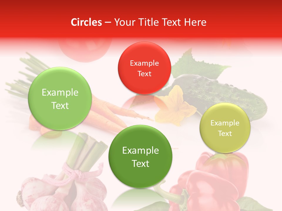 Cucumber Many Ripe PowerPoint Template