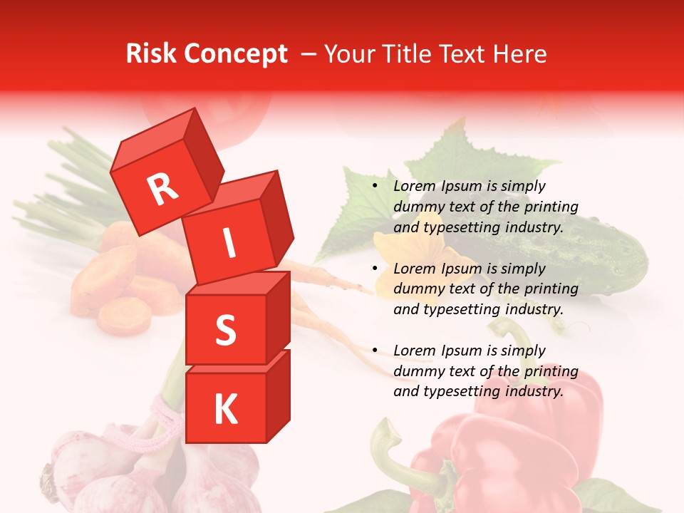 Cucumber Many Ripe PowerPoint Template