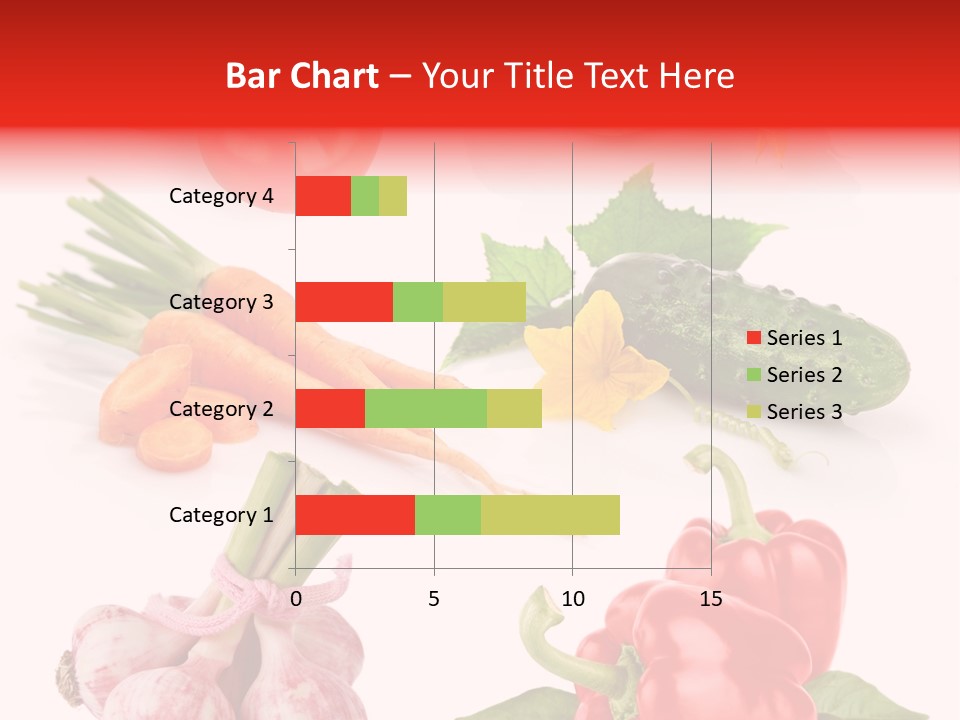 Cucumber Many Ripe PowerPoint Template