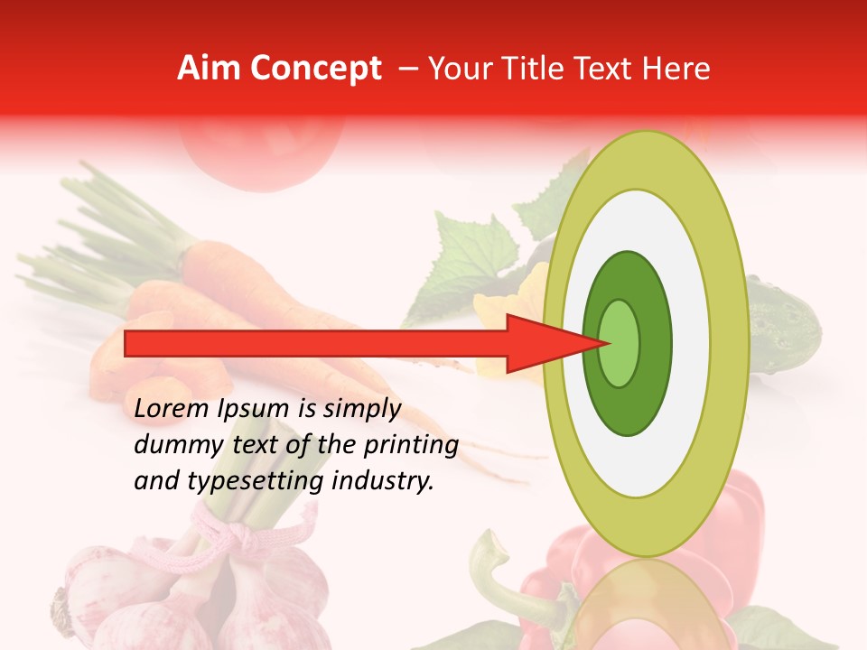 Cucumber Many Ripe PowerPoint Template