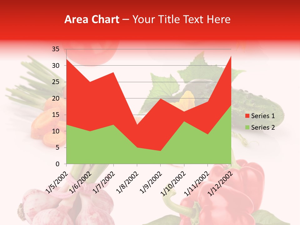 Cucumber Many Ripe PowerPoint Template