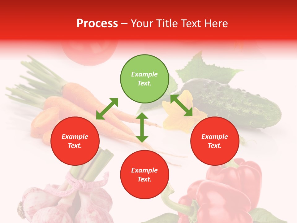 Cucumber Many Ripe PowerPoint Template