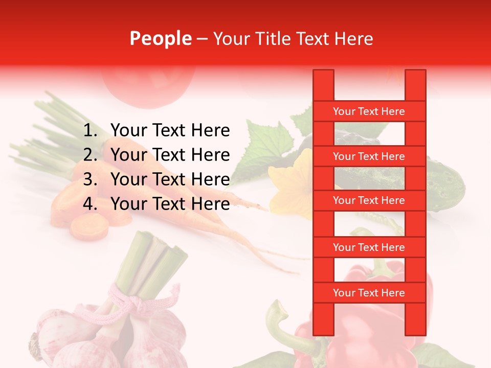 Cucumber Many Ripe PowerPoint Template