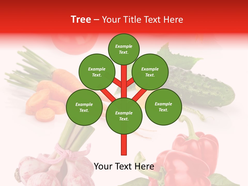 Cucumber Many Ripe PowerPoint Template