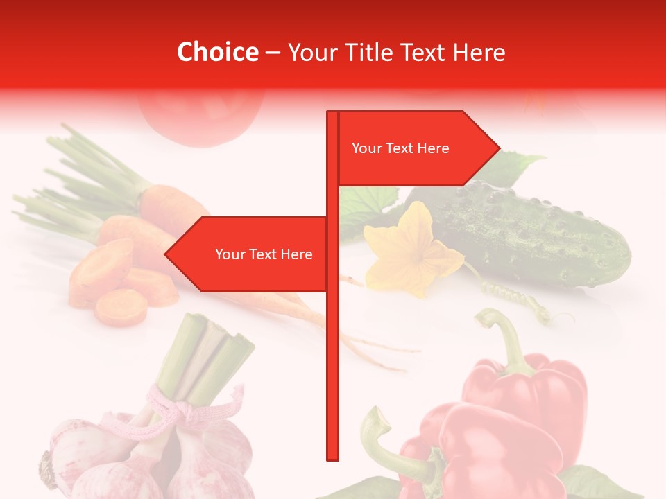 Cucumber Many Ripe PowerPoint Template