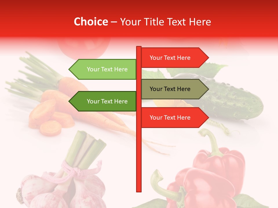 Cucumber Many Ripe PowerPoint Template