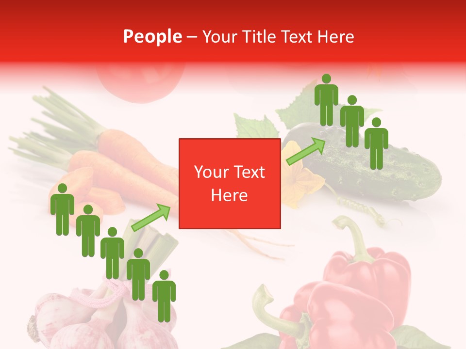 Cucumber Many Ripe PowerPoint Template