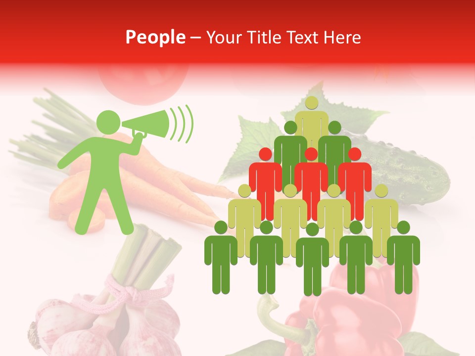 Cucumber Many Ripe PowerPoint Template