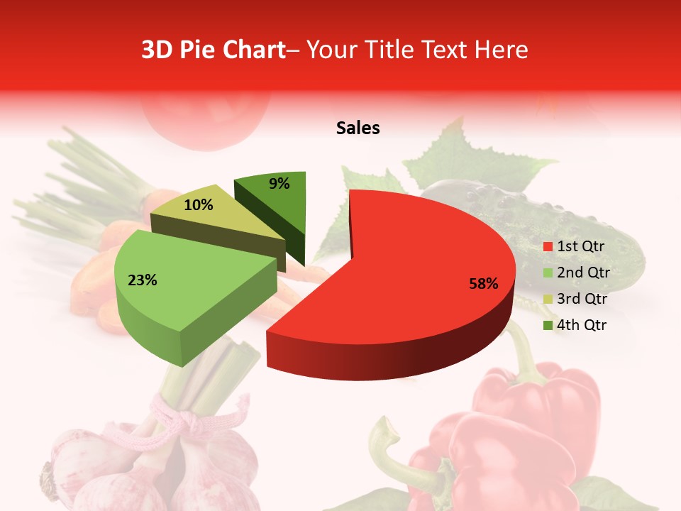 Cucumber Many Ripe PowerPoint Template