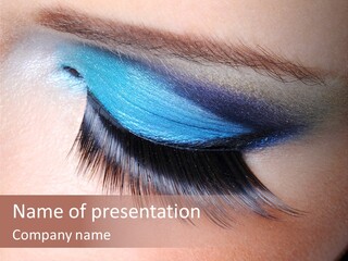 Shine Female Cosmetic PowerPoint Template