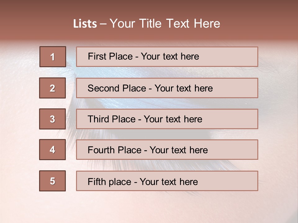 Shine Female Cosmetic PowerPoint Template