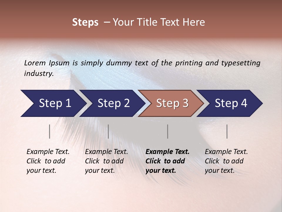 Shine Female Cosmetic PowerPoint Template
