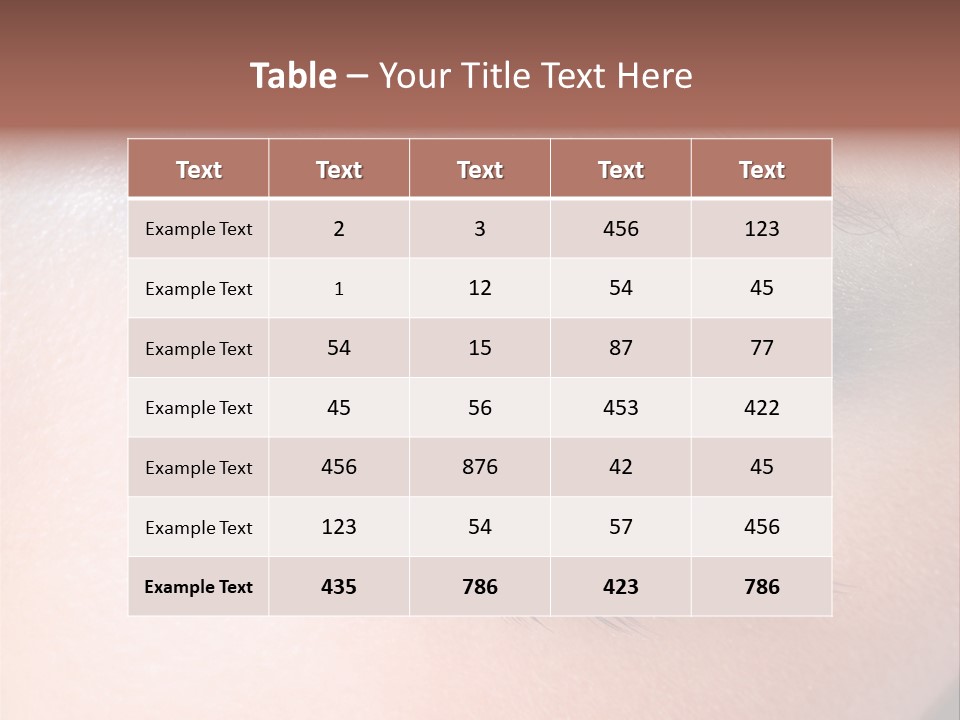 Shine Female Cosmetic PowerPoint Template