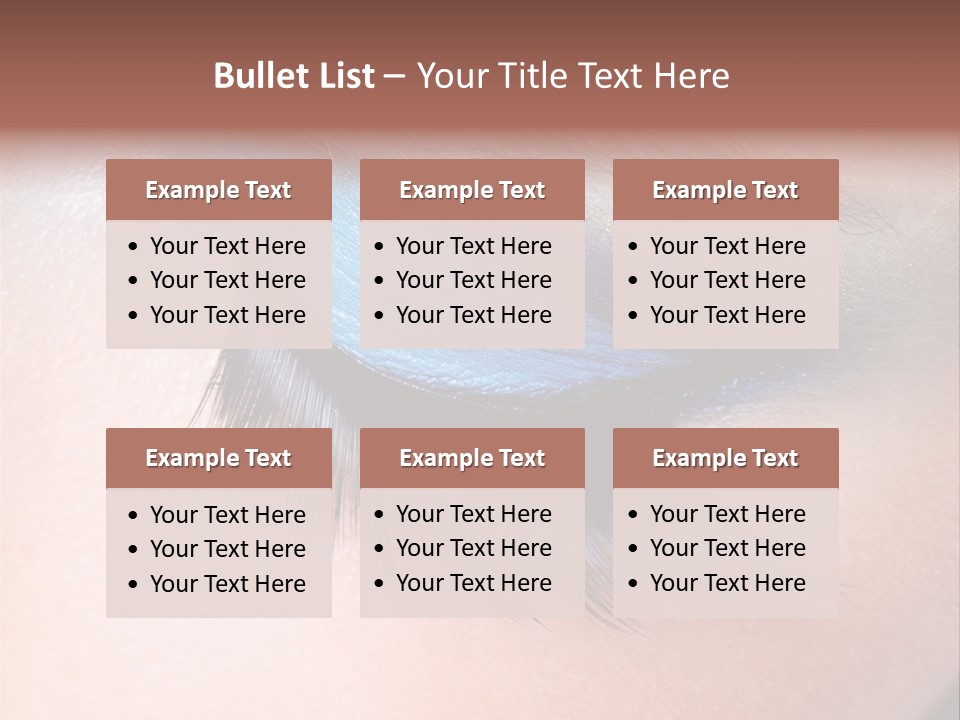 Shine Female Cosmetic PowerPoint Template