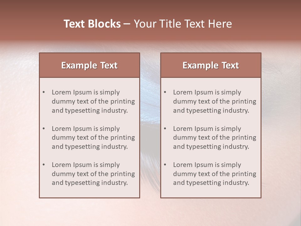 Shine Female Cosmetic PowerPoint Template