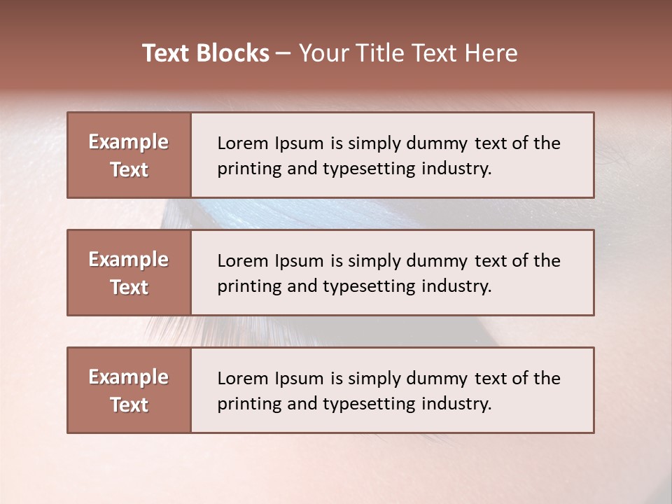 Shine Female Cosmetic PowerPoint Template