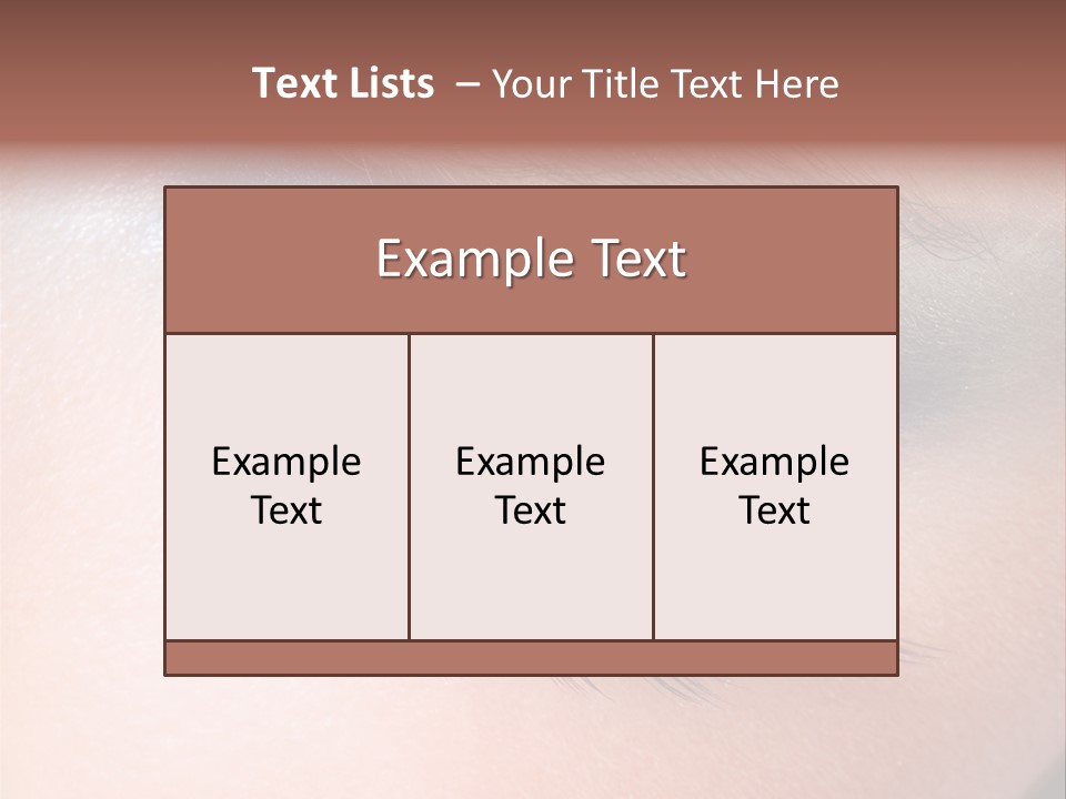 Shine Female Cosmetic PowerPoint Template