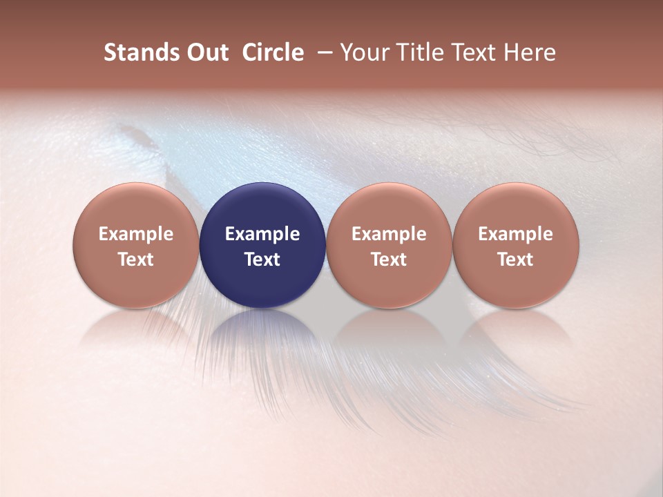 Shine Female Cosmetic PowerPoint Template