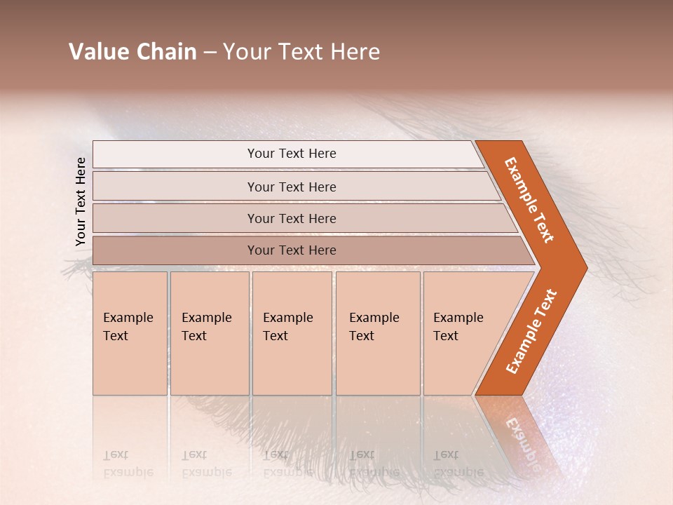 Eye Make Up Beautiful Make Up PowerPoint Template