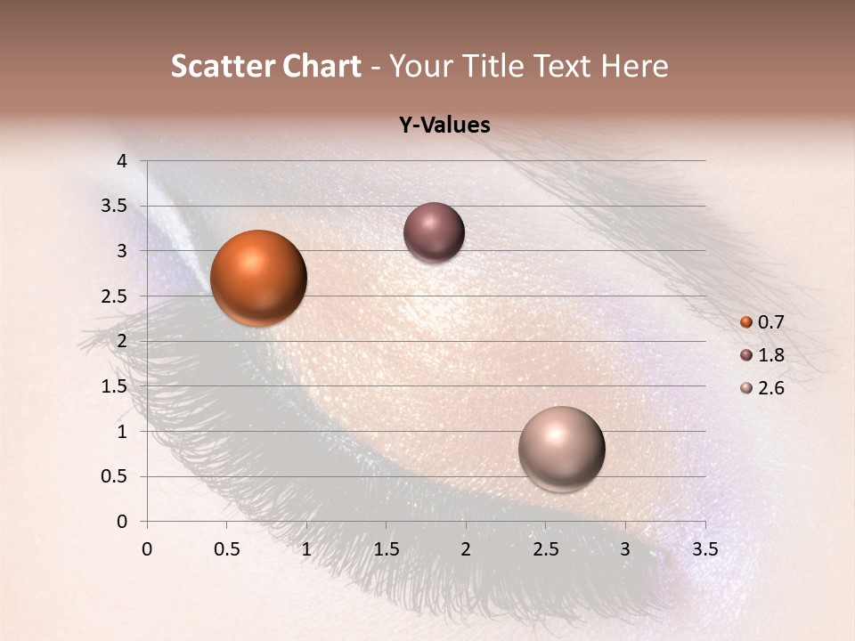 Eye Make Up Beautiful Make Up PowerPoint Template