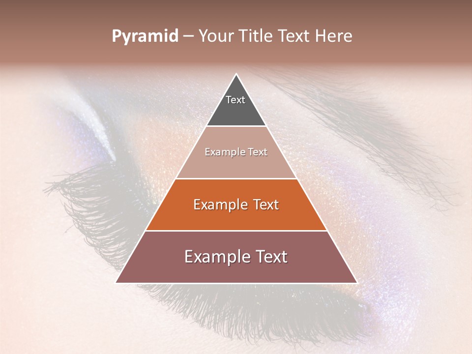 Eye Make Up Beautiful Make Up PowerPoint Template