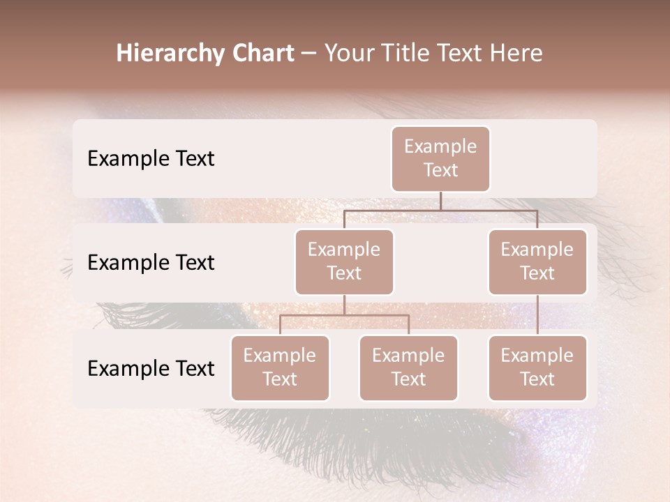 Eye Make Up Beautiful Make Up PowerPoint Template