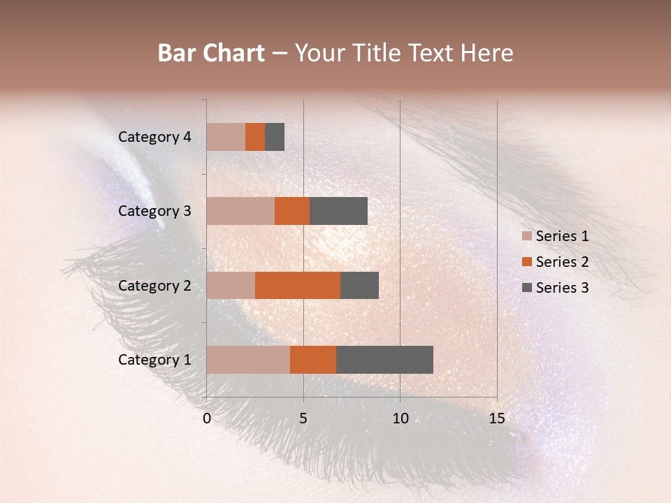 Eye Make Up Beautiful Make Up PowerPoint Template