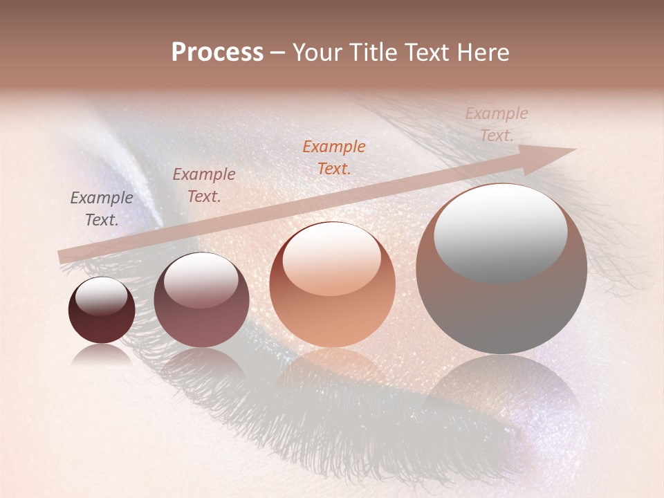 Eye Make Up Beautiful Make Up PowerPoint Template