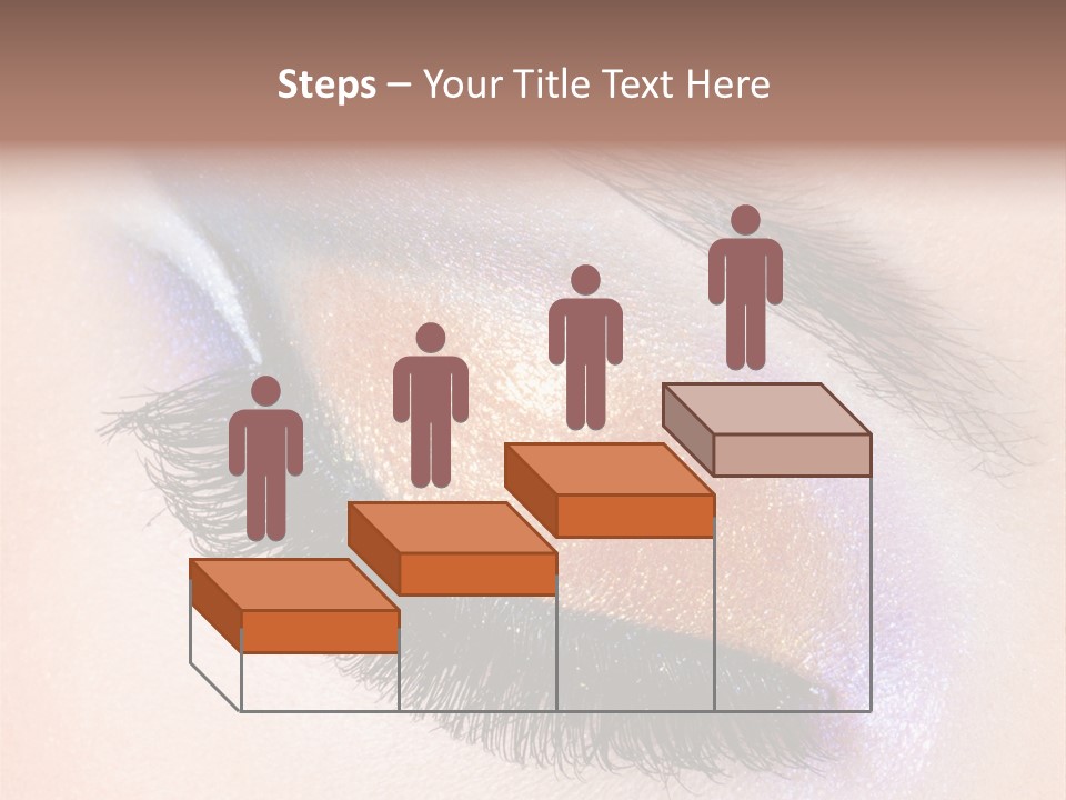 Eye Make Up Beautiful Make Up PowerPoint Template