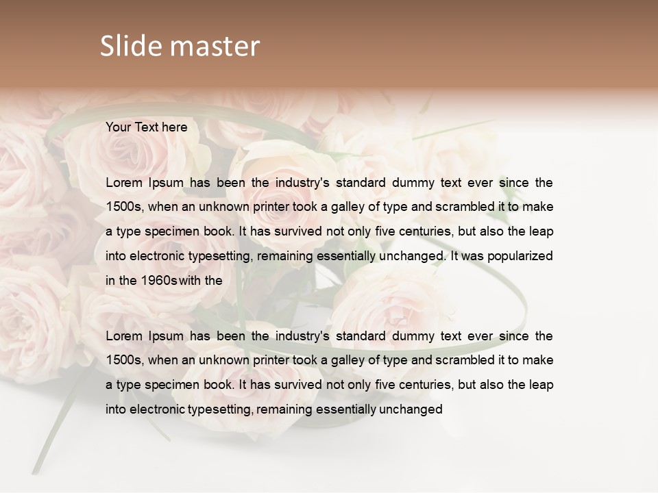 Day Style Isolated PowerPoint Template