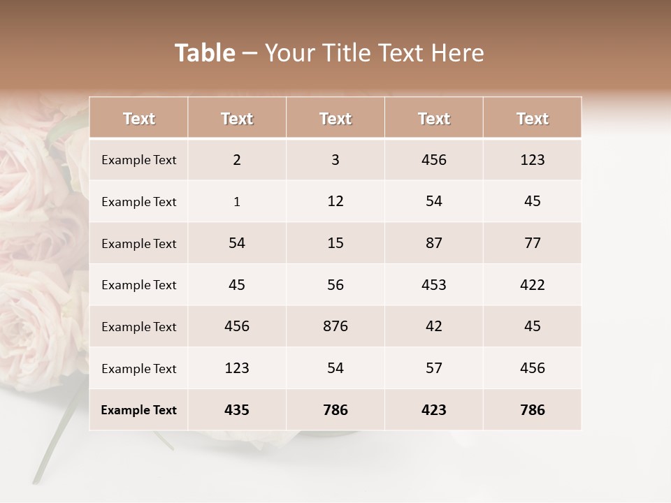 Day Style Isolated PowerPoint Template