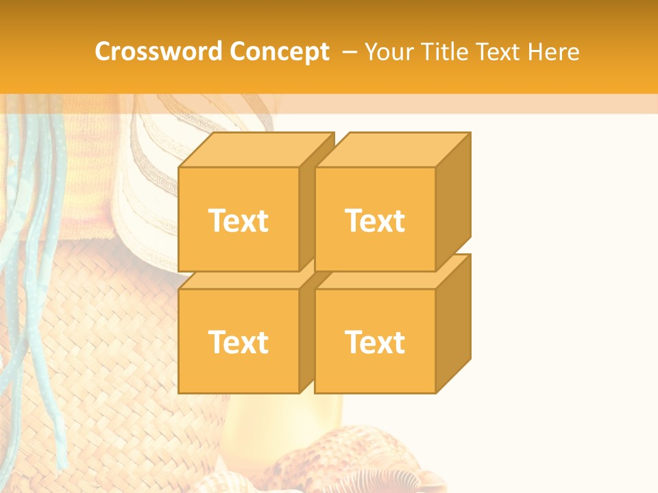 Lotion Sea Shower PowerPoint Template