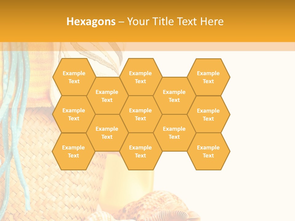 Lotion Sea Shower PowerPoint Template