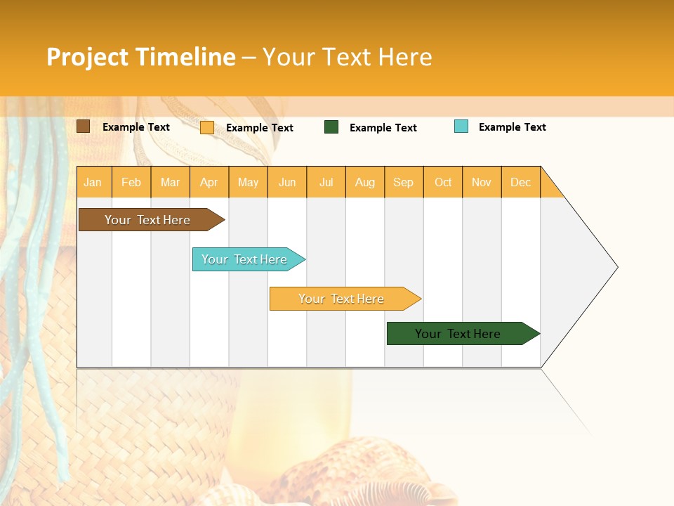 Lotion Sea Shower PowerPoint Template