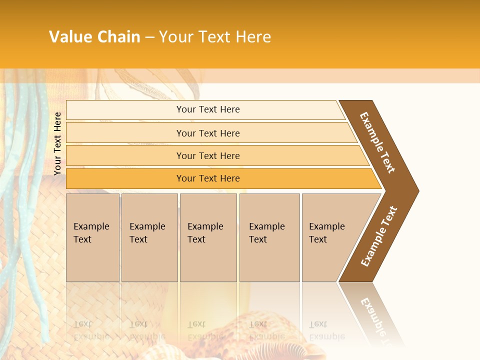 Lotion Sea Shower PowerPoint Template