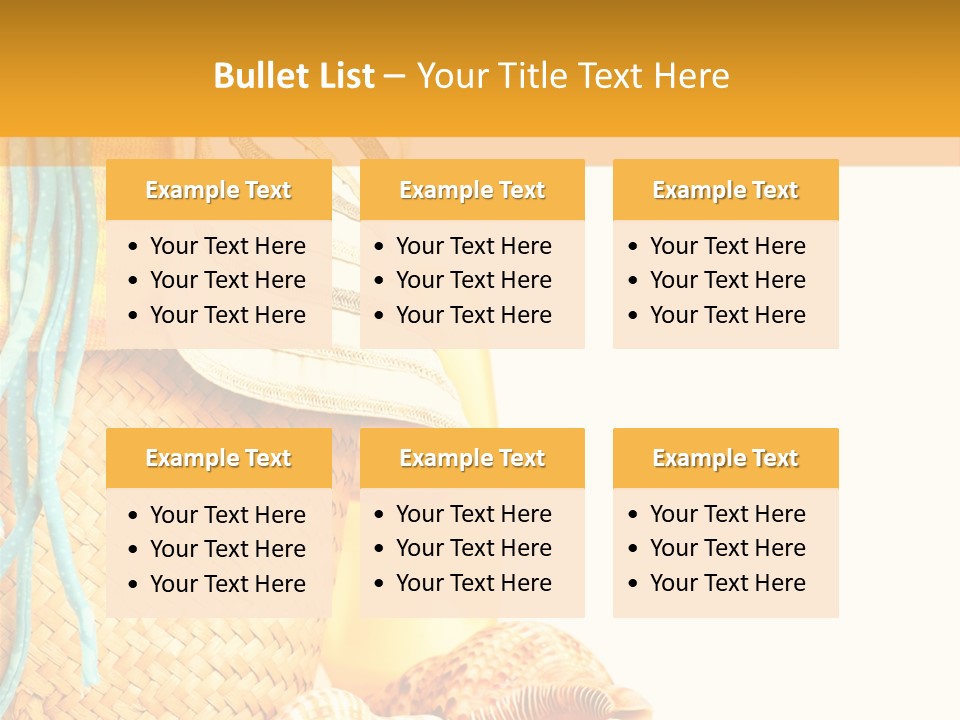 Lotion Sea Shower PowerPoint Template