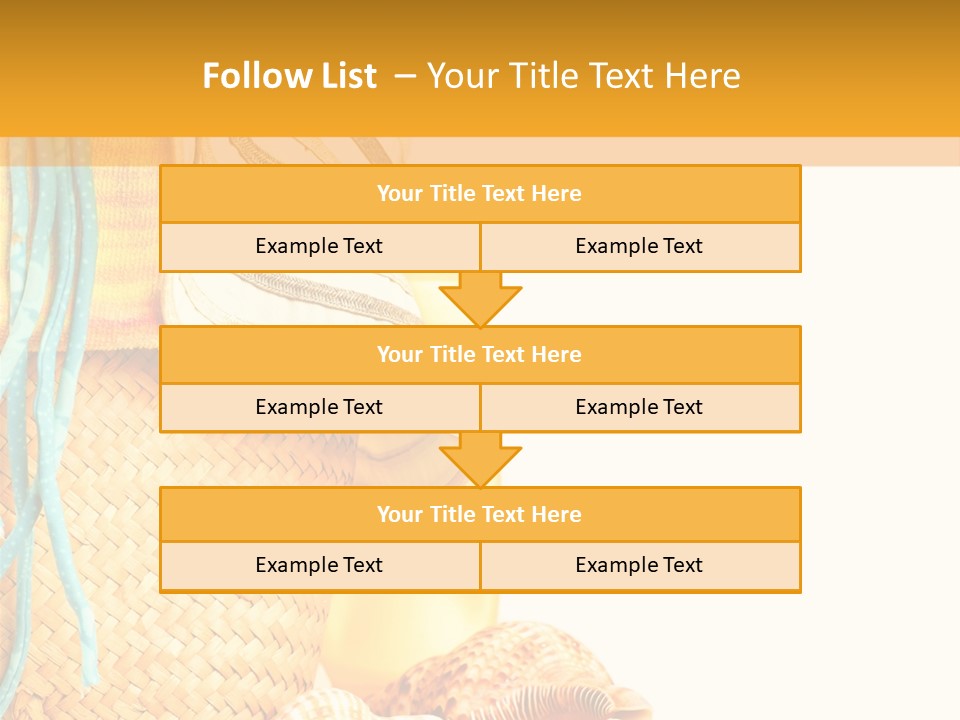 Lotion Sea Shower PowerPoint Template