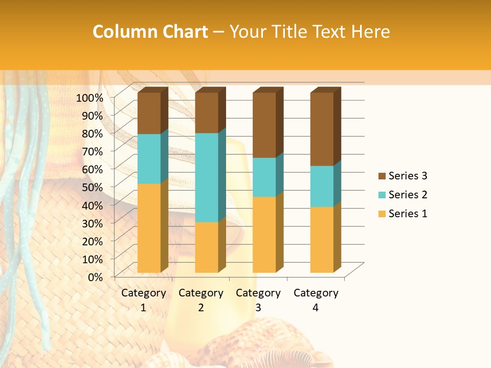 Lotion Sea Shower PowerPoint Template