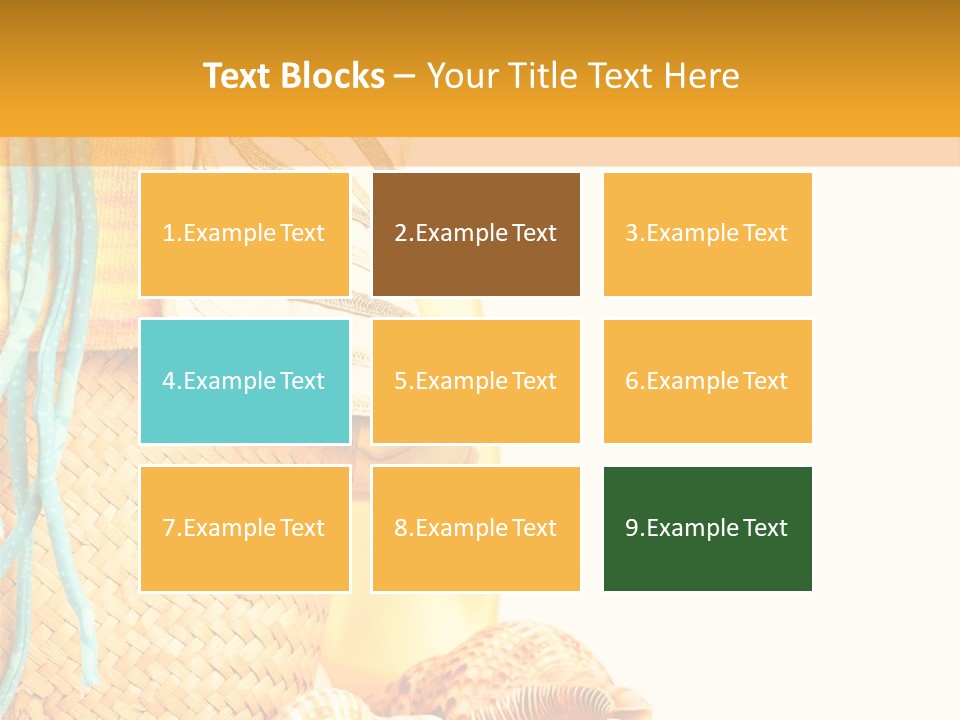 Lotion Sea Shower PowerPoint Template