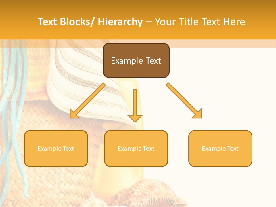 Lotion Sea Shower PowerPoint Template