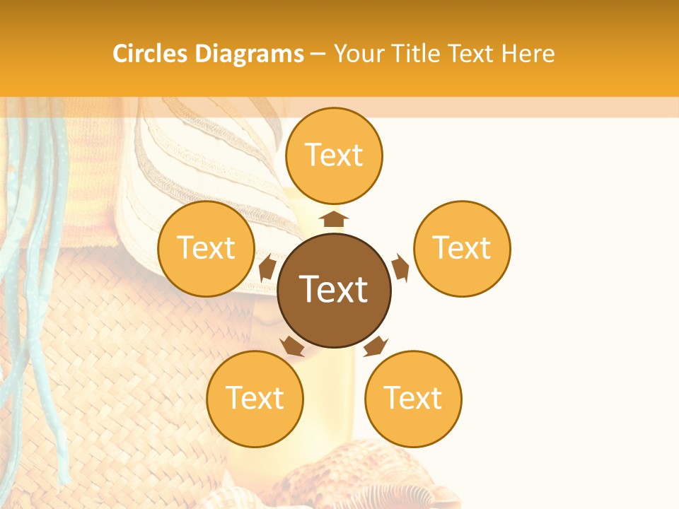 Lotion Sea Shower PowerPoint Template