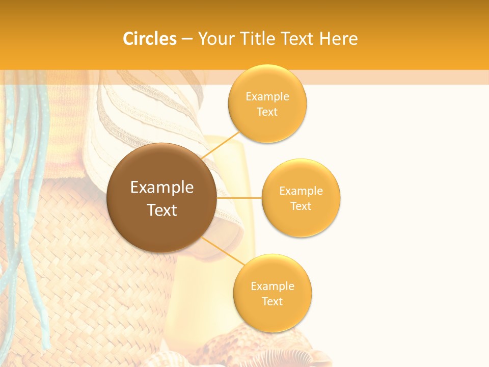 Lotion Sea Shower PowerPoint Template