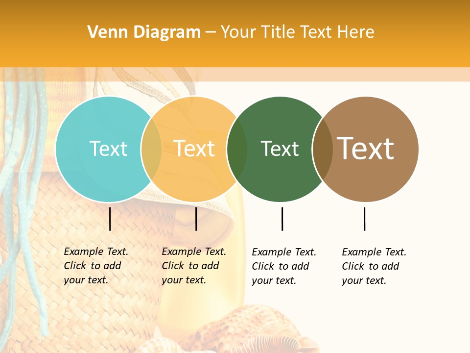 Lotion Sea Shower PowerPoint Template