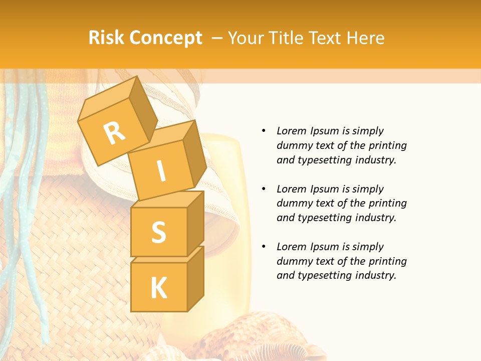 Lotion Sea Shower PowerPoint Template